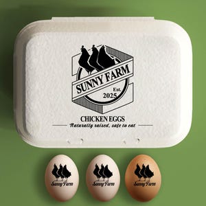 farm fresh egg stamp, eggs with date stamp, custom egg carton stamp, homestead stamp, turkey stamp, chicken stamp