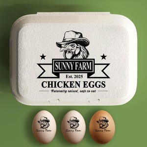 Tampon nom personnalisé ufs frais de la ferme, Tampon en carton d'oeufs, Tampon en carton de dinde, Tampon en carton de canard, Tampon en carton d'oeufs de caille, Tampon en carton de poulet