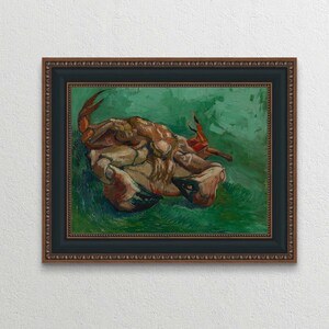 Vincent Van Gogh Poster Art Print - A Crab On Its Back (1888) - Home Decor | Wall Art | Art Print | Impressionism | Wall Decor