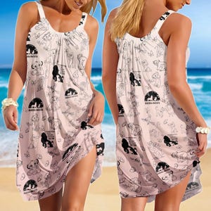 Disney Lion King Summer Dress, Hakuna Matata Women Dress, Simba Timon Pumbaa Beach Dress, Magic Kingdom Gift