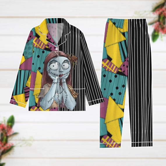 Halloween Sally Costume Pajamas, Nightmare Before Christmas Pj Set