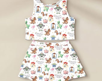 Pastel Toy Story Woody Buzz Activewear Set, Toy Story Athletic Set, Toy Story Land Outfit, Disneyland Trip Dress Gift For Her