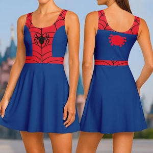 Spiderman Dress Womens - Etsy