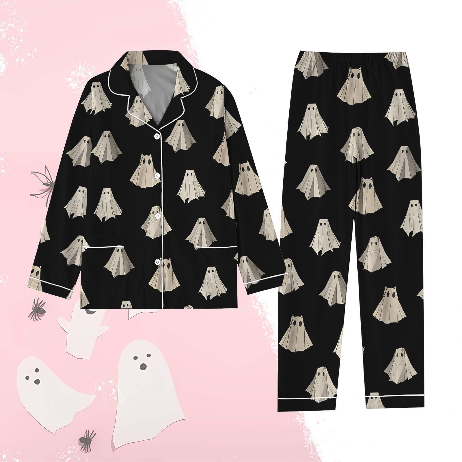 Fleece Pajamas Halloween Etsy UK