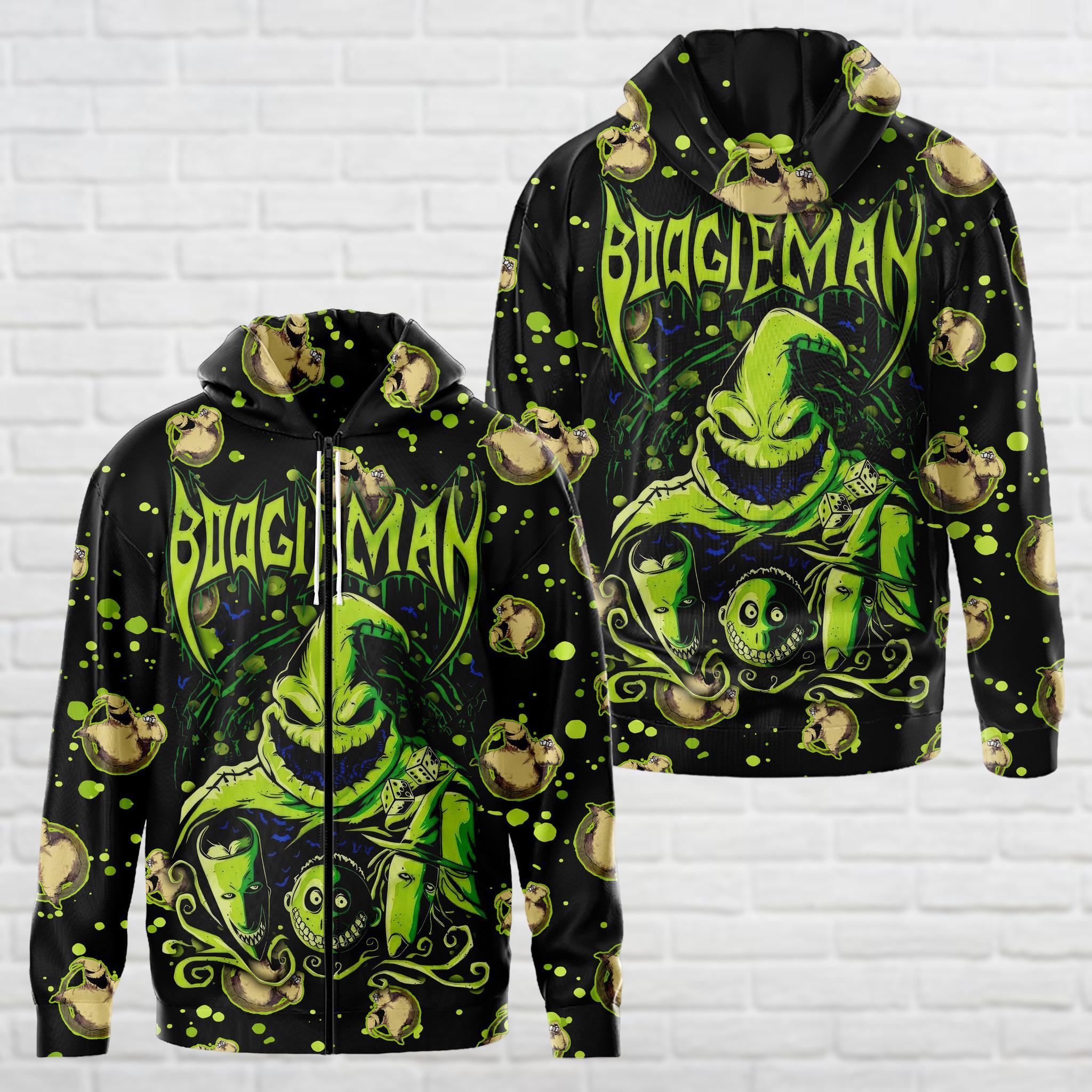 Halloween Oogie Boogie Hoodie, Boogieman Sweatshirt, Nightmare