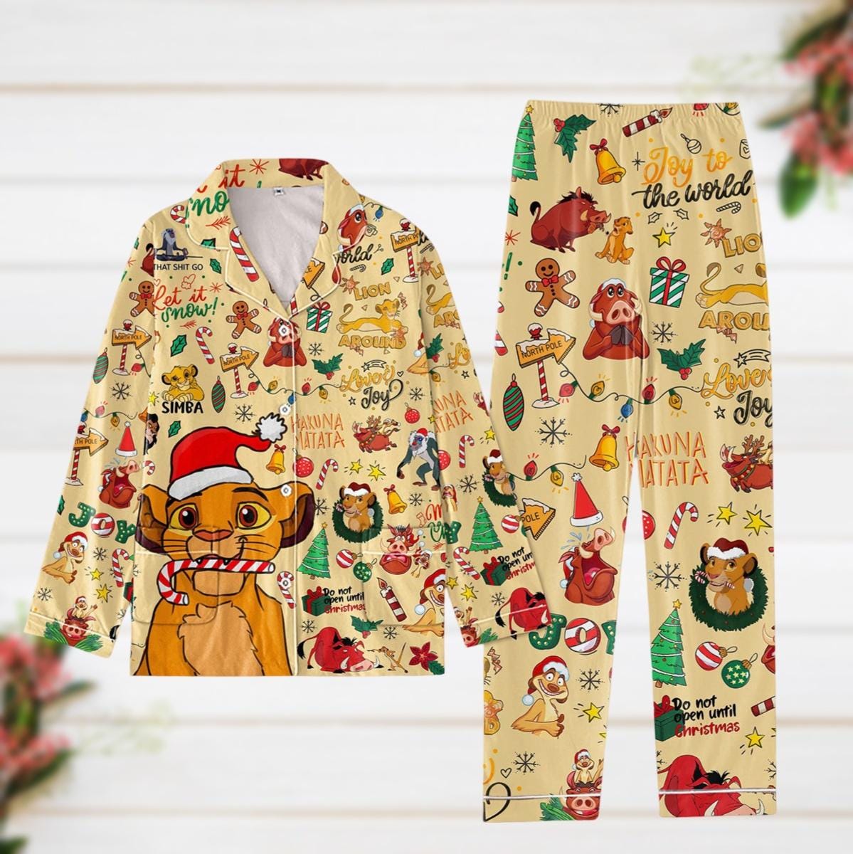 Disney lion king pajamas sale