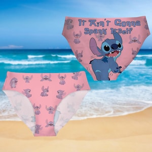 Disney Stitch Underwear, Stitch Movie Women Underwear, Lilo And Stitch Thong For Women, Ohana Womens Briefs, Gift For Her
