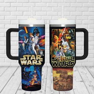 Disney Star Wars 40oz Tumbler, Anakin Skywalker Insulated Tumbler, Galaxy's Edge Tumbler Cup, Star Wars Fan Gift, Gift For Fans