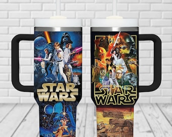 Disney Star Wars 40oz Tumbler, Anakin Skywalker Insulated Tumbler, Galaxy's Edge Tumbler Cup, Star Wars Fan Gift, Gift For Fans