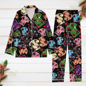 Spiderman Pajamas Set, Avengers Superhero Women Pajamas, Spider Thick Pajamas, Movie Fan Gift