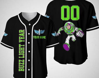 Toy Story Buzz Lightjahre Baseball Jersey, Disney Toy Story Jersey, Buzz Lightjahre Jersey Shirt, Pixar Toy Story Shirt, Halloween Geschenk
