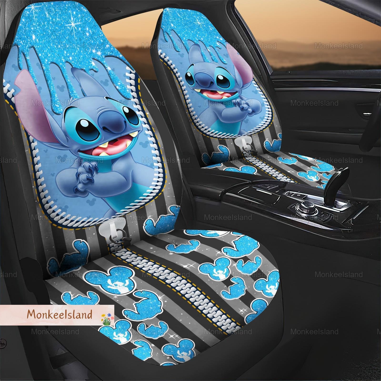Discover Lustiger Stitch, Lilo und Stitch Niedliches Stitch Autositzbezug