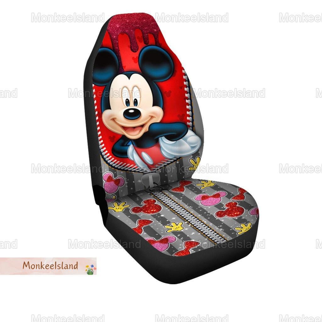 Discover Mickey Minnie Paar Autositzbezug, Mickey Minnie Auto Autositzbezüge