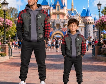Zed Necrodopolis Inspired Hoodie Jogger, Zombies Costume Outfit, Father Son Matching Halloween Costume, Zombies Zed Cosplay Costume