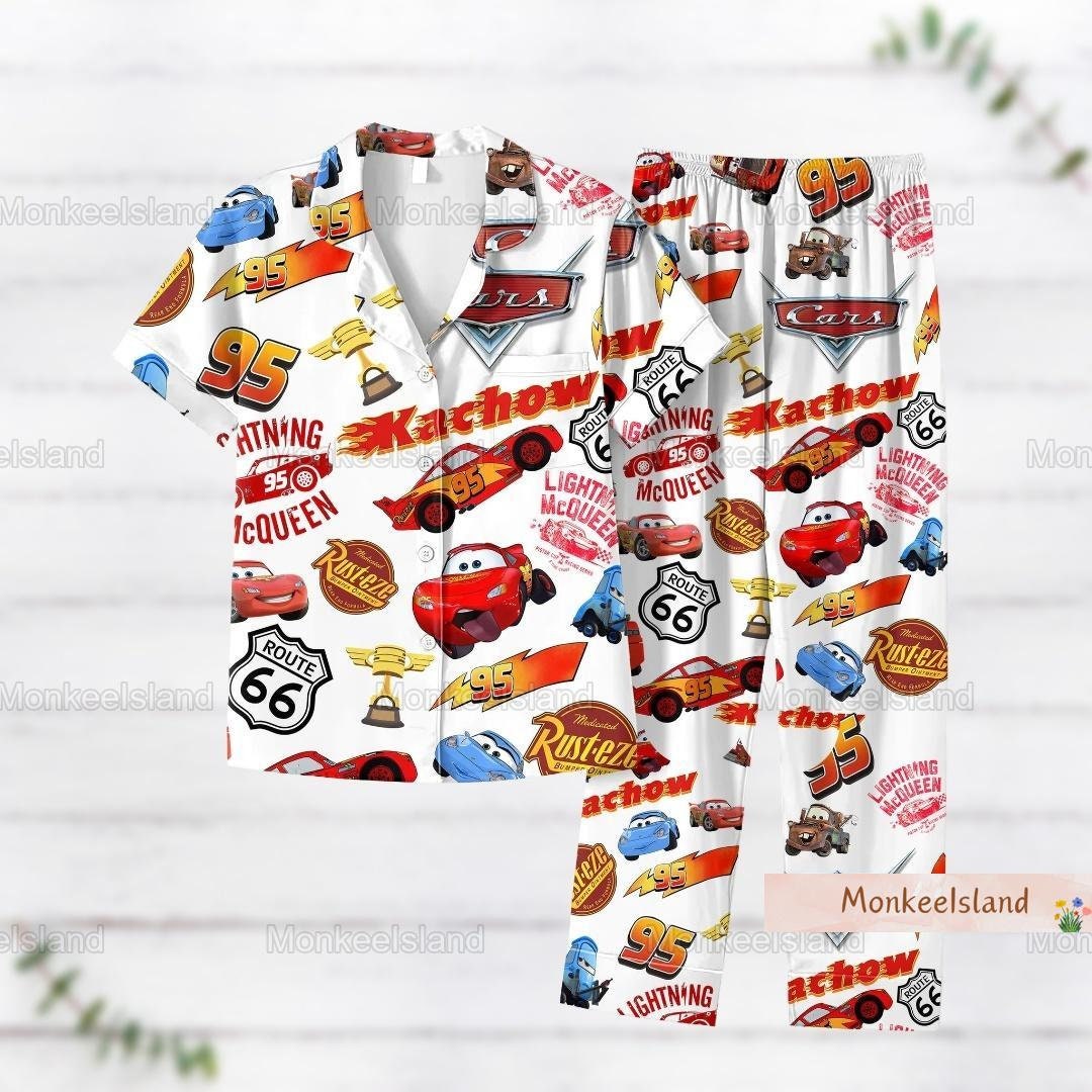 Mens car pyjamas hotsell