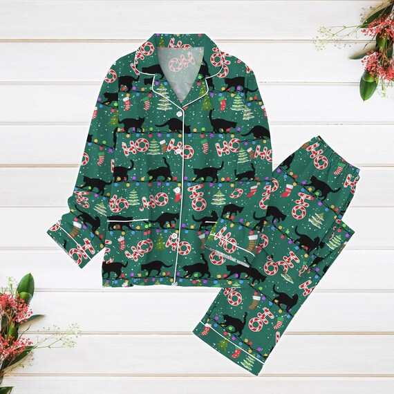 Cat christmas pajamas new arrivals