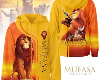 Disney König der Löwen Hoodie, Simba Timon Pumbaa Frauen Hoodie, Mufasa Der Löwe 3D Hoodie, Animal Kingdom Shirt, Magic Kingdom Shirt