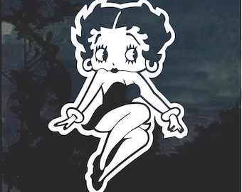 Betty Boop Window Decal