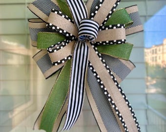 Bows for wreaths, everyday bows, farmhouse bows, lantern bows, black bows, brown bows
