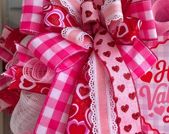 Valentines bow, valentines bows
