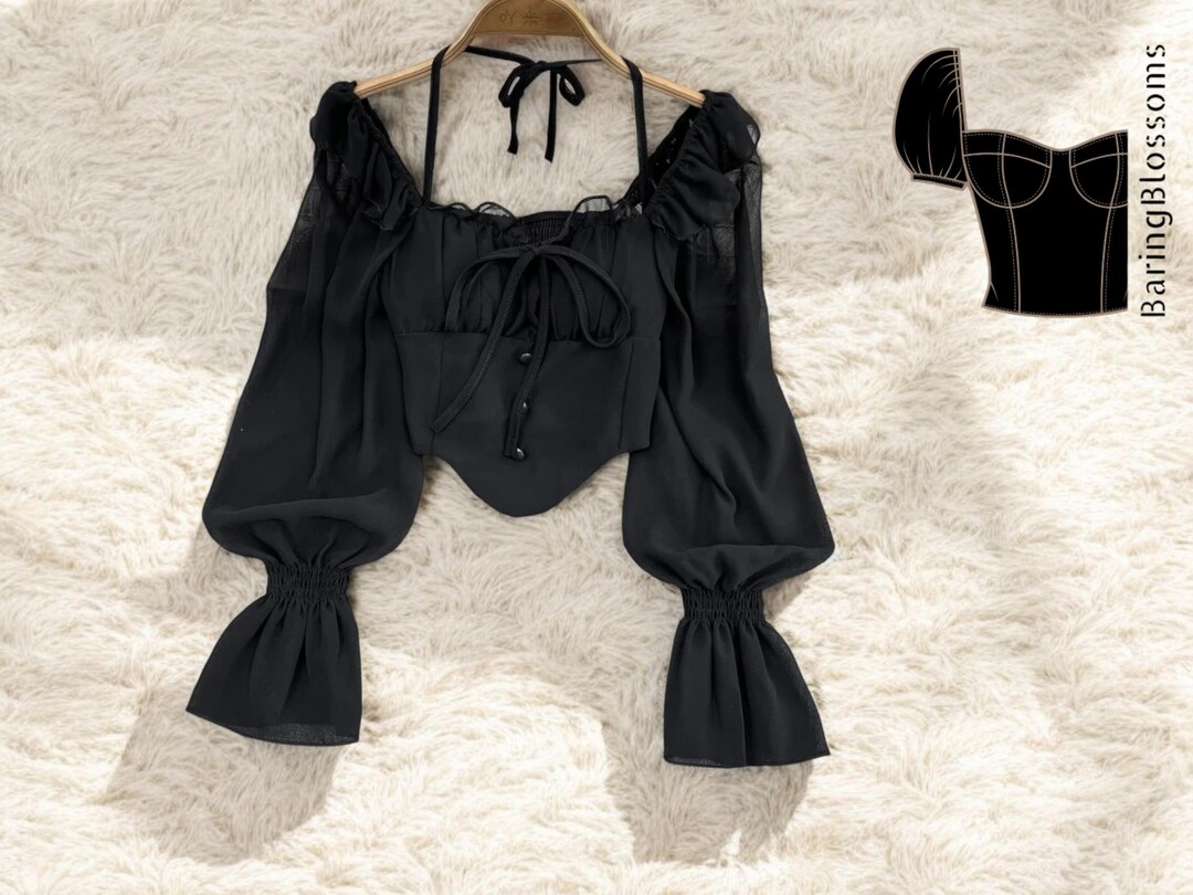 Flare Sleeveless Crop Top