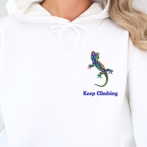Motivational lizard sweatshirt shop