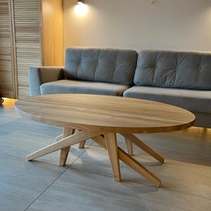 Oval dining table | Dining table | Coffee Table | Table transformer | Height adjustable table | Folding table | Sliding table | Oak wood