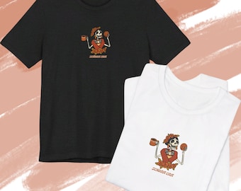 Sugar Skull Coffee T-Shirt: Senora Era Concha Design