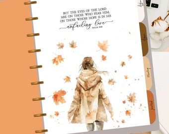Unfailing Love Bible Verse Planner Dashboard for Happy Planner Dashboard for A5 Ring Dividers for Planners Bible Verse Psalm 33:18