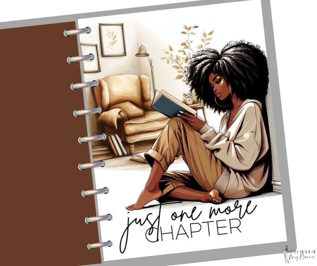 Just One More Chapter Planner Dashboard for Happy Planner Divider for ...