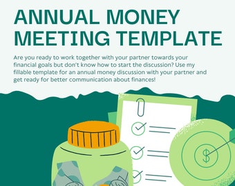 Annual Partner Money Meeting Template