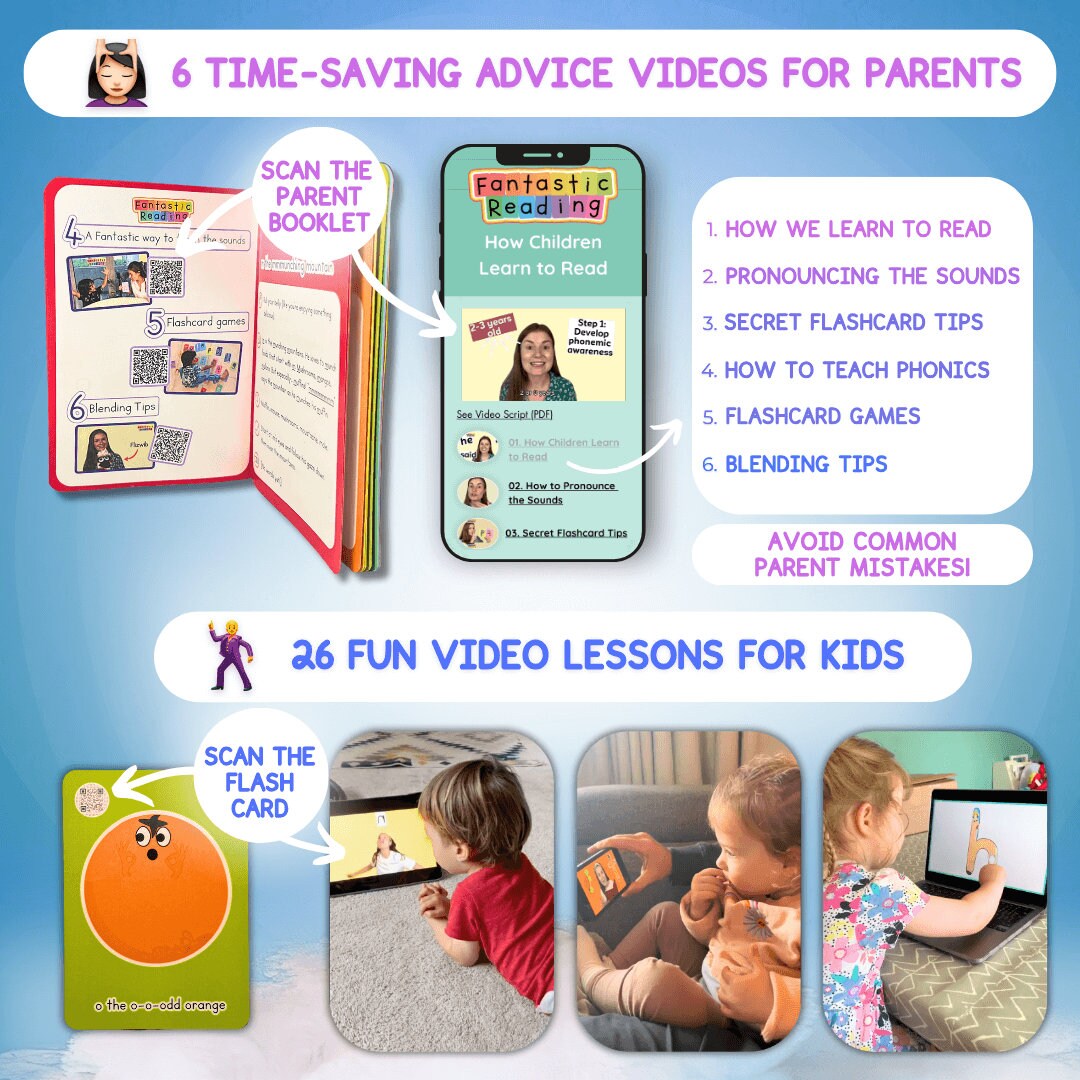 Phonics Flashcards - Etsy
