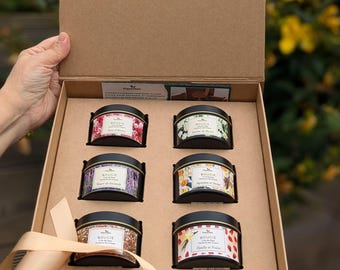 Candle box with intense Grasse scents and 100% soy wax | Christmas gift