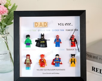 Personalized Superhero Dad Gift,Fathers Day 2024 Gift DIY Fathers Day Gifts,Custom Gift for Dad,New Dad Gift,Birthday Gift,,Gift for Grandpa