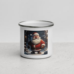 enamel mug