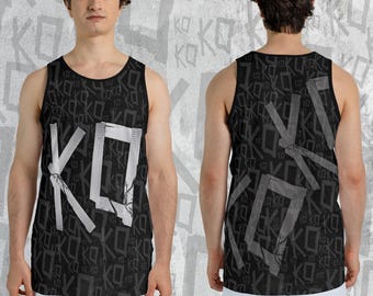 Camiseta sin mangas impresa en 3D de KO Wrestle Wrestling Knockout