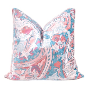 Funda de almohada de terciopelo de colores pastel, diseñada por Storyteller Art, funda de cojín 18x18, con cremallera, funda de almohada inspiradora linda y decorativa