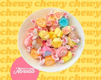 Assortierte Salzwasser Taffy.