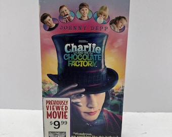 Charlie and the Chocolate Factory (VHS, 2005)