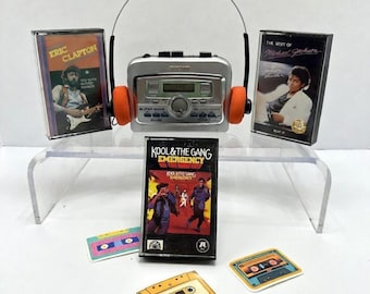 Vintage AIWA TX591 Radio AM/FM Autoreverse Cassette Player Walkman New Belt + Music