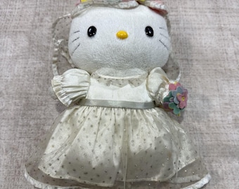 Hello Kitty wedding bride plush vintage Y2K Sanrio McDonald's