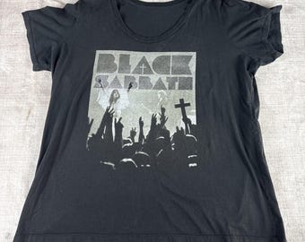Vintage 90's Ozzy Osbourne Black Sabbath Band Tee Size XL - Etsy