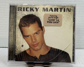 Ricky Martin Self Titled CD 1999 Livin La Vida Loca Latin Pop