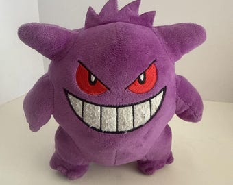 Peluche original de Pokémon Fit del Centro Pokémon 2018 - Gengar