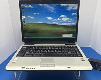 Toshiba Satellite Retro Gaming Laptop 15" Intel Celeron 1.5GB RAM 160GB READ