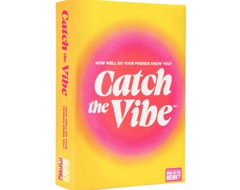 Catch The Vibe Party Game Board Game for 320 Players Ages 17+