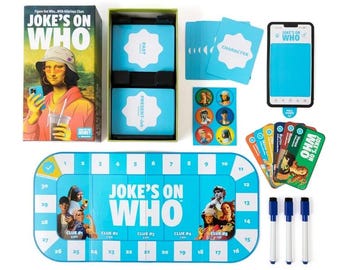 Joke's On Who? Trivia Party Game – Fake Quote Guessing Game for Adults