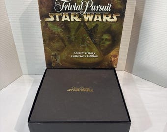 Star Wars Trivial Pursuit Classic Trilogy Collectors Edition 1997 Party