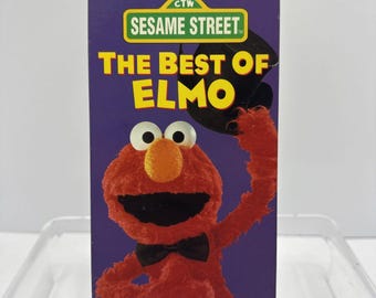 Cinta VHS de Elmo de Barrio Sésamo, 1994