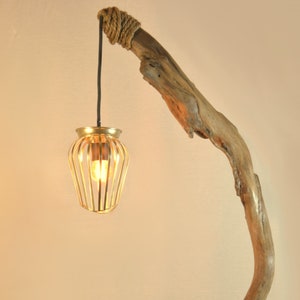 Floor Wooden Lamp image 1